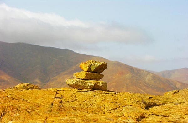 Bild Landschaft Steine, Fuerteventura